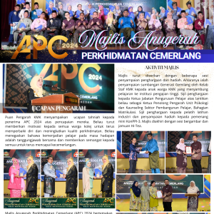 Majlis Anugerah Perkhidmatan Cemerlang (APC 2024)