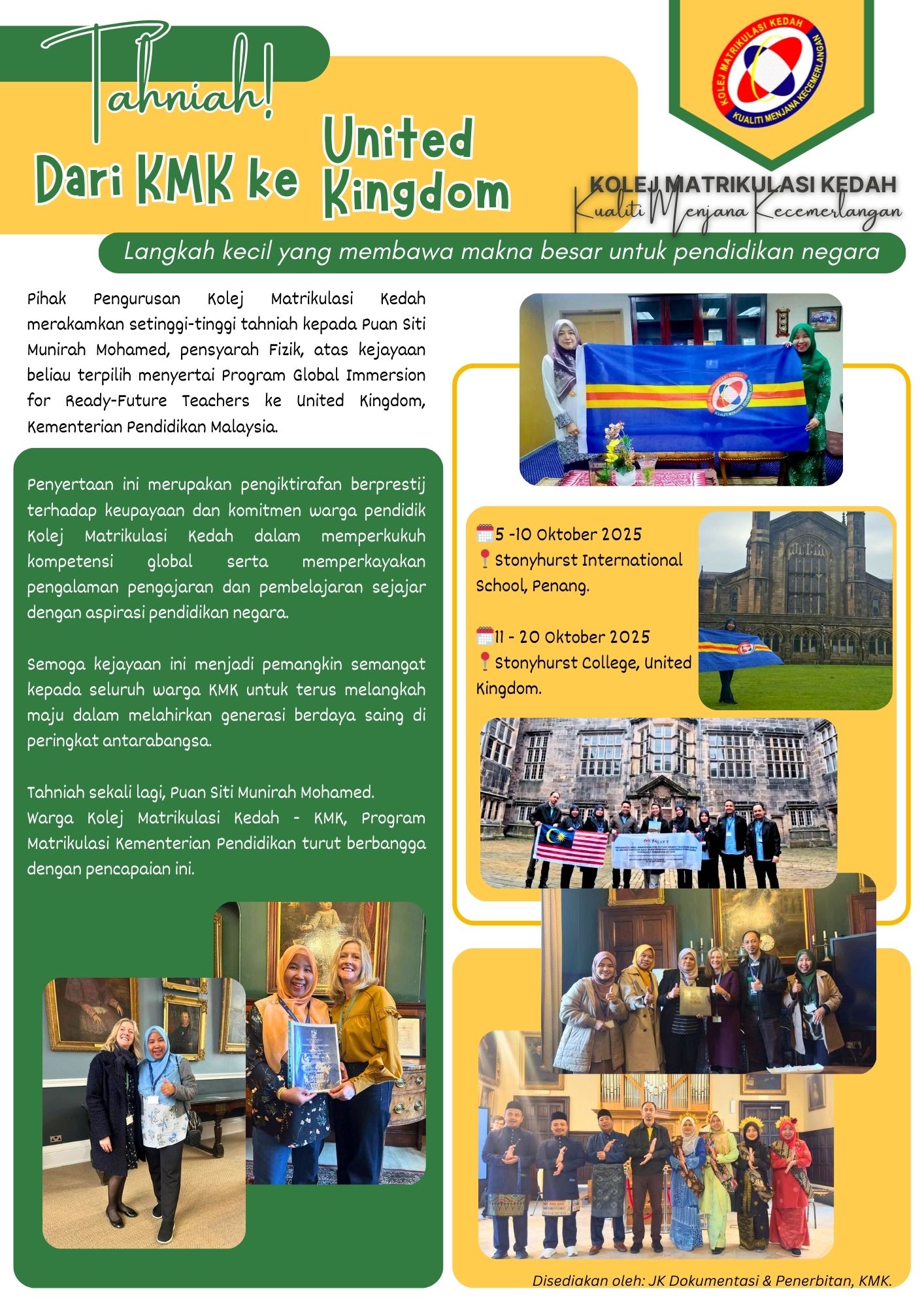 KMK ke UK