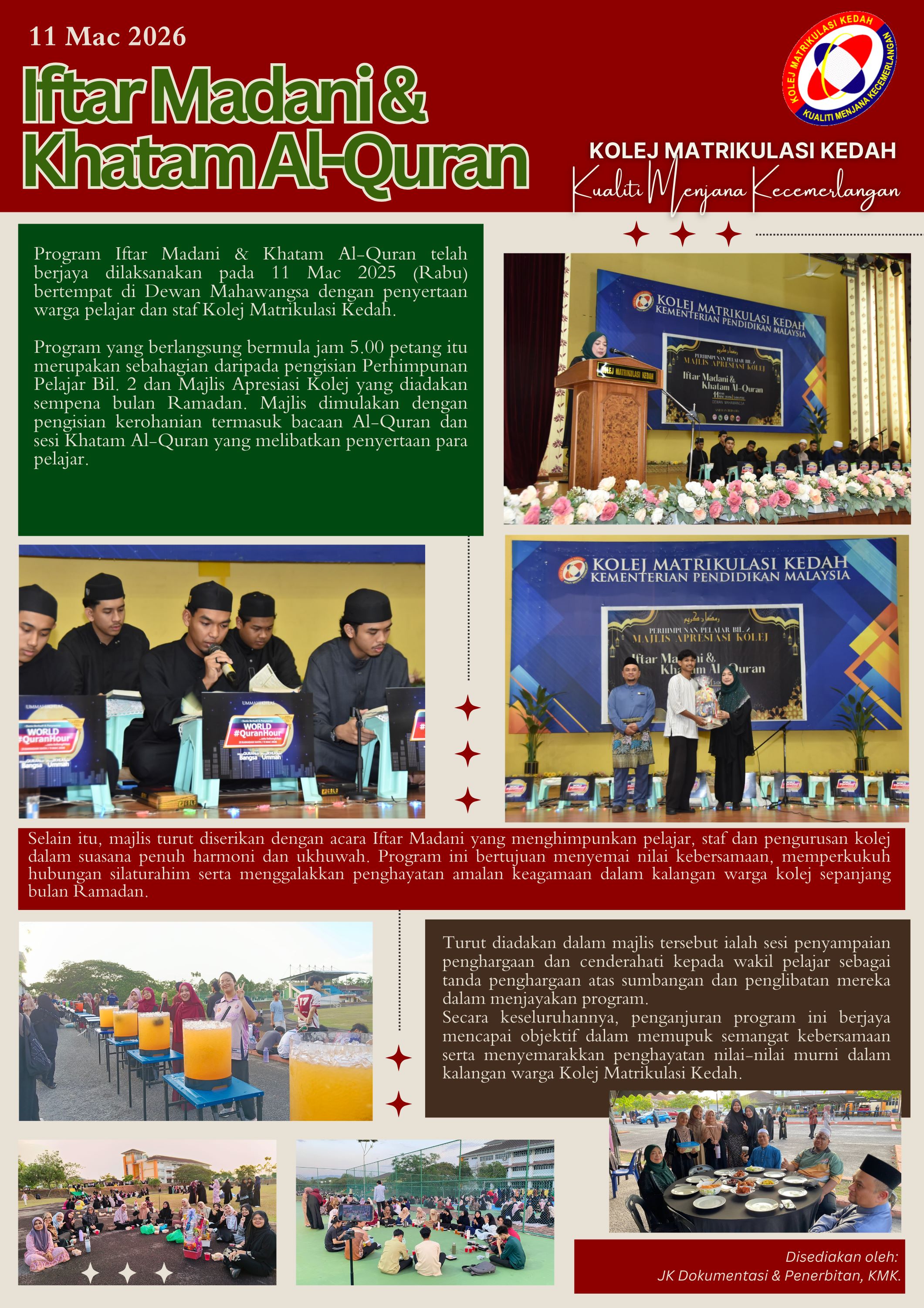 IFTAR MADANI 2026