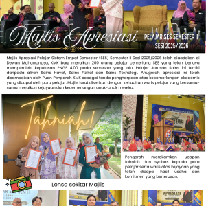Majlis Apresiasi Pelajar SES Semester II Sesi 2025/2026